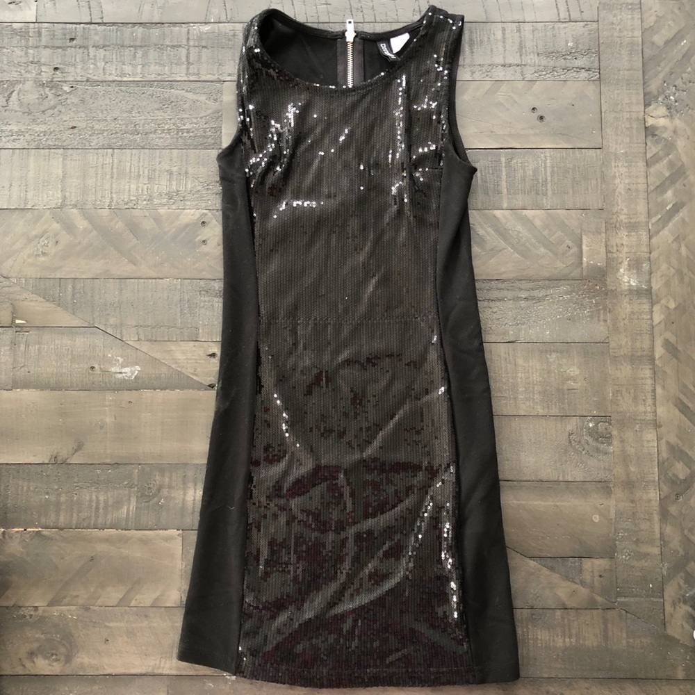 H&M sequins bodycon dress XS